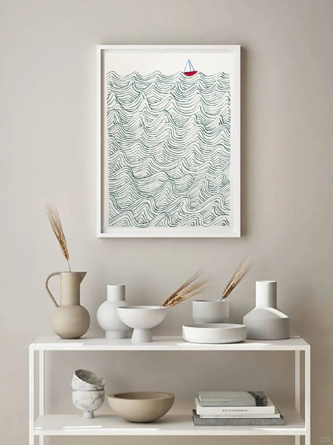 The boat has passed thousands of mountains